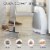 EyeVac Home Automatic Touchless Stationary Vacuum w/Infrared Sensors, Rose Gold Perspective: right