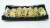 Yummi Sushi Brown Rice Spicy California Roll Perspective: right