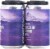 Avid Cider Company Blackberry Currant Apple Hard Cider Perspective: right