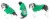 Pet Life LED Lighting Cool Santa Shades Hooded Sweater Pet Costume Perspective: right