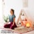 Himalayan Glow Pink Salt Globe Lamp, Hand Carved Salt Crystal Lamp with Dimmer | 9-11 lbs Perspective: right