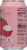 Sanzo Lychee (Berry) Sparkling Water Can Perspective: right