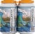 Surreal Brewing Company Non-Alcoholic Juicy Mavs Hazy IPA Perspective: right