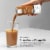 Slate Mocha Latte High Protein Iced Coffee 11oz Perspective: right