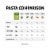 Organic Edamame Fettuccine Pasta, Healthy Gluten Free Vegan Protein Noodles, 8 oz (6 Pack) Perspective: right