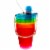 The First Years Take & Toss Sippy Cups, Assorted Colors, 7 oz, 6 Ct (3 pack) Perspective: right