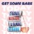 Babe Rose with Bubbles Wine Spritzer Perspective: right