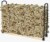 Pleasant Hearth Adjustable Log Rack -  Black Perspective: right
