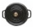 Staub Cast Iron Dutch Oven 5-qt Tall Cocotte, Made in France, Serves 5-6, Matte Black Perspective: right