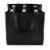 6 Bottle Non Woven Tote In Black by True Perspective: right