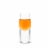 Viski Raye Crystal Heavyweight Shot 2oz Glass set Perspective: right