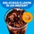 Dunkin’ Cold Iced Coffee, Caramel Artificially Flavored Powdered Instant Coffee Packs Perspective: right