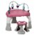 Safety 1St® Grow And Goᵀᴹ 4-In-1 Stationary Activity Center In Pink Perspective: right