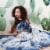 Rit® All Purpose Royal Blue Liquid Dye Perspective: right