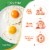 Happy Egg Co.® Free Range Large Brown Organic Eggs Perspective: right