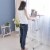 Mind Reader Rolling Sitting & Standing Workstation Perspective: right