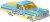 Hot Wheels® Nestle® Goobers® 65 Ford Ranchero Toy Car Perspective: right
