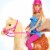 Mattel Barbie Doll and Horse Perspective: right