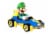 Mattel® Hot Wheels® Mario Kart™ Luigi Mach 8 Toy Vehicle Perspective: right