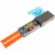 Mattel Hot Wheels® Track Builder Display Launcher - Blue/Orange Perspective: right