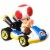 Mattel® Hot Wheels® Mario Kart™ Toad Standard Kart Vehicle Perspective: right