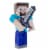 Mattel Minecraft Biome Builds Steve Action Figure Perspective: right