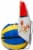 Mega Construx Pokemon Krabby Construction Set, Building Toys for Kids Perspective: right