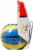 Mega Construx™ Pokemon™ Morpeko Poke Ball Building Set Perspective: right