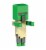 Mattel Minecraft Legends Badger Zombie Figure Perspective: right