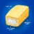 Hostess Zingers Snack Cakes, Artificially Flavored Iced Vanilla Cake Perspective: right