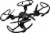 Quadrones™ Sparrow Flying Drone - Assorted Perspective: right