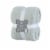 HD Designs® Heathered Cozy Knit Blanket - Gray Perspective: right