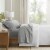 HD Designs Flannel Sheet Set - Solid Gray Perspective: right