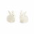 Holiday Home Bunny Salt & Pepper Set Perspective: right