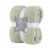 HD Designs® Heathered Cozy Knit Blanket - Green Perspective: right