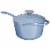 Dash Of That® Sauce Pan & Skillet Set Enameled Cast Iron - Blue Perspective: right