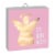 Holiday Home LED Angel Block Table Sign Perspective: right
