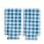 SDS for HD Designs Gingham Slim Can Koozies Perspective: right
