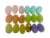 Holiday Home® Easter Fill Eggs - Glitter/Pastel/Gold Perspective: right