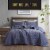 Modavari Quilt Full/Queen - Blue Perspective: right