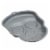 Holiday Home Halloween Carbon Steel Skull Pan Perspective: right