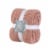 HD Designs® Heathered Cozy Knit Blanket - Pink Perspective: right