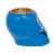 Holiday Home Day of the Dead Skull Candle Holder - Blue Perspective: right