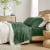 Modavari Home Fashions King Pillowcase - Green Perspective: right