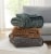 HD Designs Melange Throw - Green Perspective: right