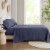 HD Designs 300 Thread Count Pillow Cases Standard - 2 Pack Dark Blue Perspective: right