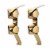 Holiday Home® Jingle Bells Antique Brass Stocking Holders Perspective: right