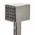 Dash of That® Stainless Steel Meat Tenderizer Perspective: right