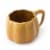 Holiday Home Pumpkin Mug Honey Yellow Perspective: right