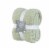 HD Designs® Heathered Cozy Knit Blanket - Green Perspective: right